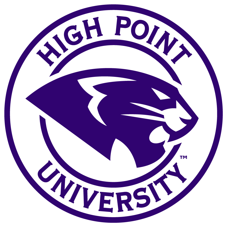 High Point Panthers 2017-Pres Secondary Logo diy DTF decal sticker